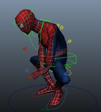 Project 1 – Character Posing [Spiderman] 40% – jacqueline3dpf
